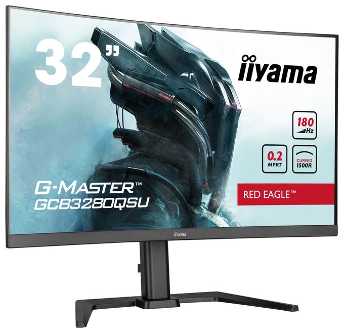 Quad HD Monitor 80 cm (31.5 Zoll) 16:9 0,2 ms 350 cd/m²  G-Master GCB3280QSU-B2 (Schwarz) 