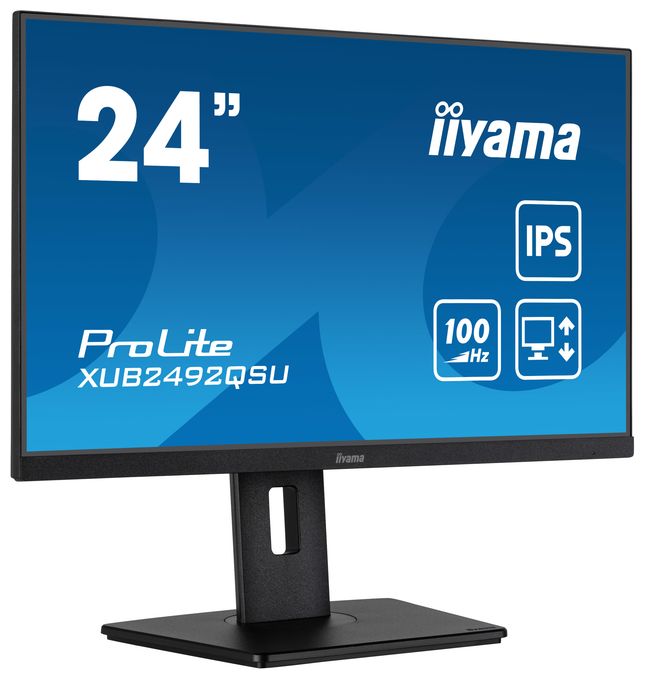 Quad HD Monitor 60,5 cm (23.8 Zoll) 16:9 1 ms 350 cd/m²  ProLite XUB2492QSU-B1 (Schwarz) 