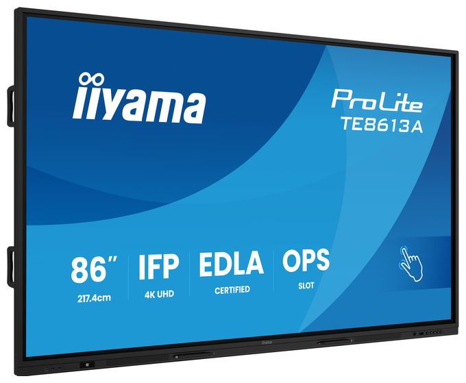 4K Ultra HD Monitor 2,17 m (85.6") 16:9 8 ms  ProLite TE8613A-B2AG (Schwarz) 