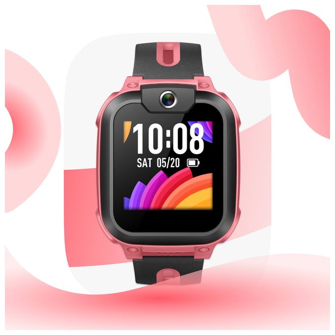Digital Smartwatch Rechteckig IPX8 4G  Z1 (Pink) 