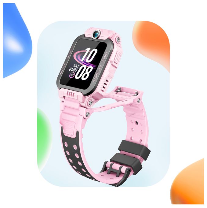 Digital Smartwatch Rechteckig 4G  Z7 (Pink) 