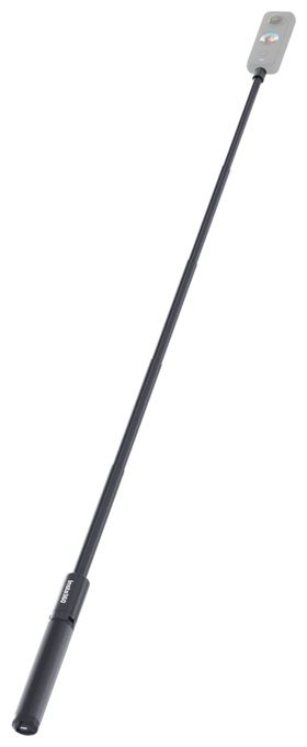 3 Bein(e) Stativ Action-Kamera  2-in-1 Invisible Selfistick (Schwarz) 