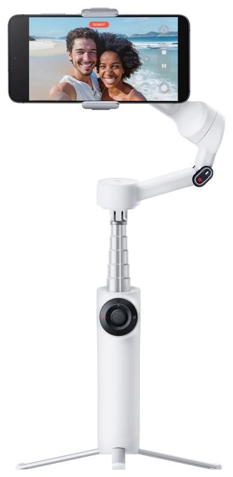 Stativ Gimbal für Smartphone faltbar Bluetooth  Flow 2 Standard Bundle (Weiß) 