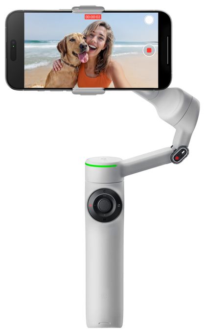 Stativ Gimbal für Smartphone faltbar Bluetooth  Flow Pro (Grau) 