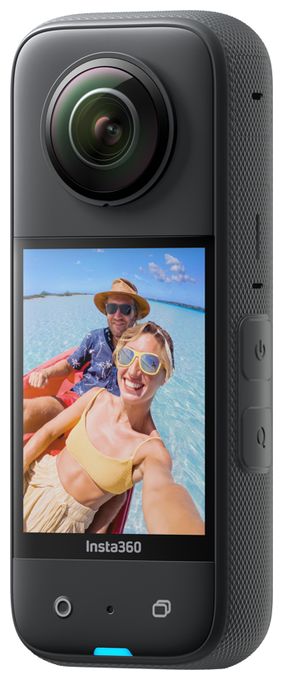 11968 x 5984 Pixel Aktion Kamera 360° 72 MP  X3 Standard (Schwarz) 