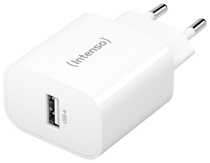 1x USB-A Adapter weiß 