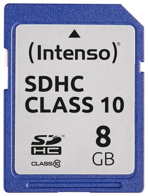 SDHC Speicherkarte 8 GB Klasse 10 3411460 