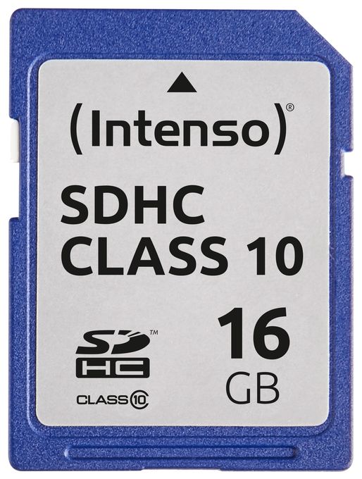 SDHC Speicherkarte 16 GB Klasse 10 3411470 