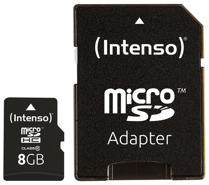 MicroSDHC Speicherkarte 8 GB Klasse 10 3413460 