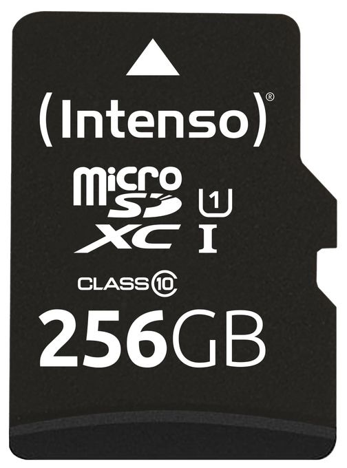 MicroSD Speicherkarte 256 GB Class 1 (U1) Klasse 10 3423492 Premium 