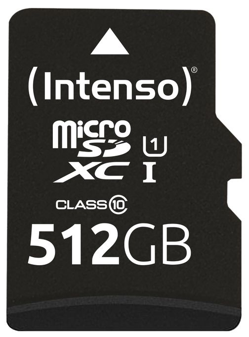 MicroSD Speicherkarte 512 GB Class 1 (U1) Klasse 10 3423493 