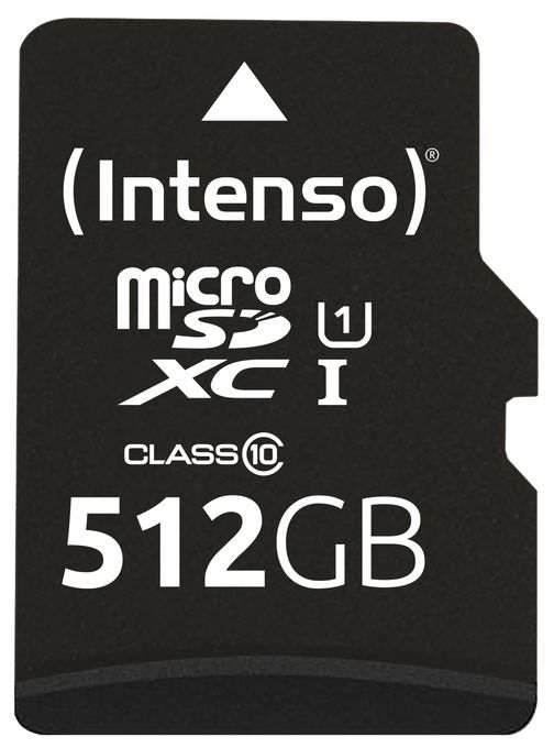 MicroSD Speicherkarte 512 GB Class 1 (U1) Klasse 10 3424493 
