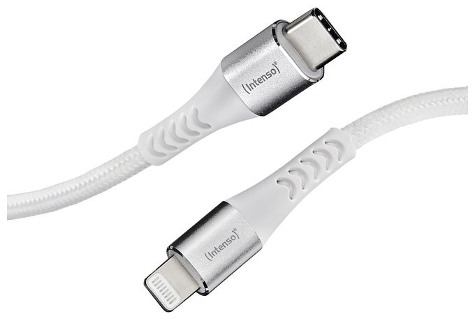 Stecker USB C auf USB C/Lightning bis 27 W 1,5 m  7902002 (Weiß) 