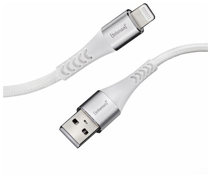 Stecker USB A auf USB C/Micro USB-A/Lightning bis 12 W 1,5 m  7902102 (Weiß) 