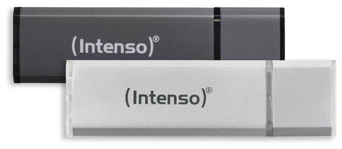 USB Typ-A Stick 32 GB  Alu Line (Anthrazit, Silber) 