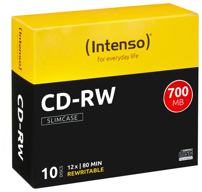 CD-RW 700MB / 80min, 12x 