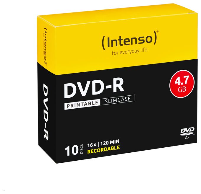 DVD-R 4.7GB, Printable, 16x 