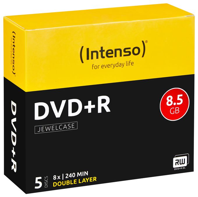 DVD+R 8.5GB, DL, 8x 