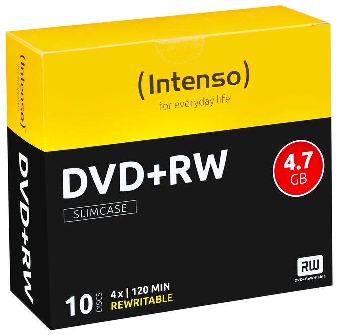 DVD+RW 4.7GB, 4x 