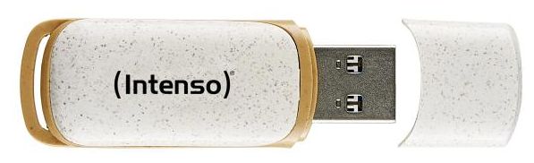 USB Typ-A Stick 64 GB  Green Line (Beige, Braun) 