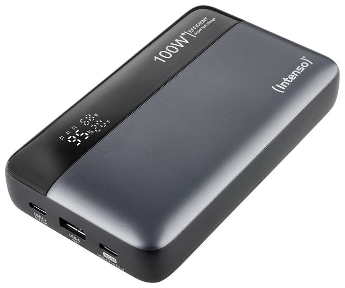 20000 mAh Powerbank  HE (Schwarz, Grau) 