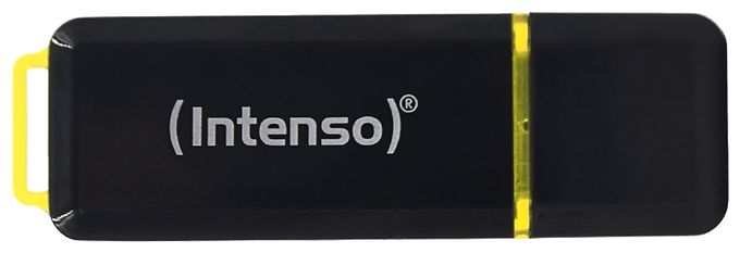 USB Typ-A Stick 64 GB  High Speed Line (Schwarz, Gelb) 