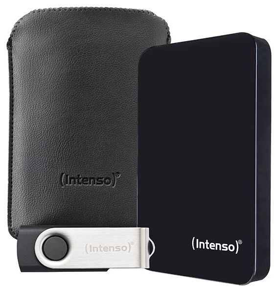 1 TB externe Festplatte 2.5"  Memory Drive Bonuspack (Schwarz) 