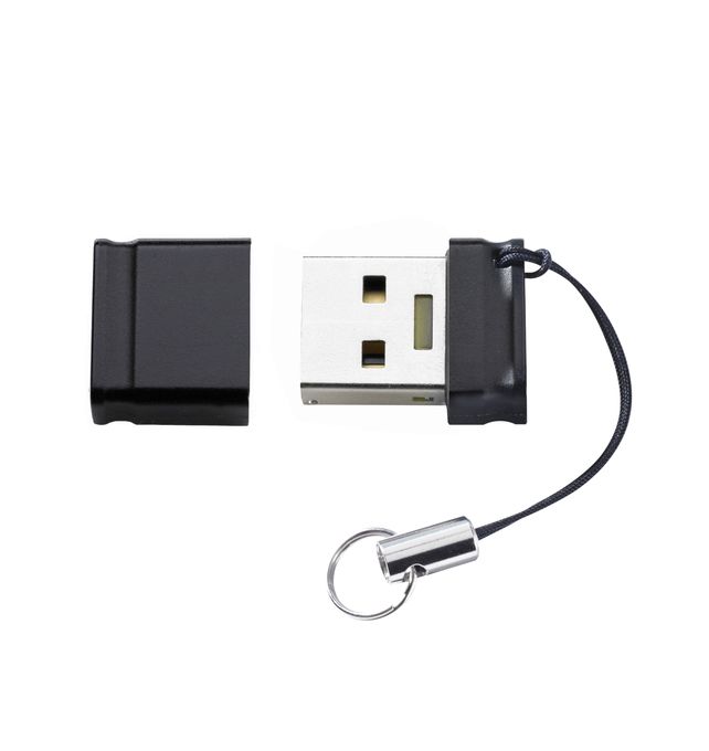 USB Typ-A Stick 16 GB  Slim Line (Schwarz) 