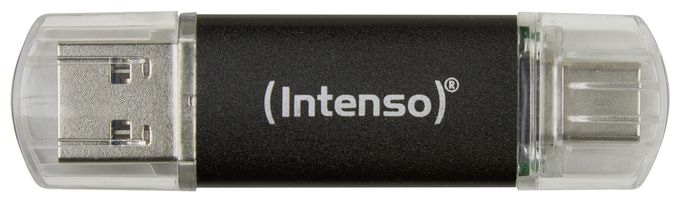 USB Type-A / USB Type-C Stick 64 GB  Twist Line (Anthrazit) 