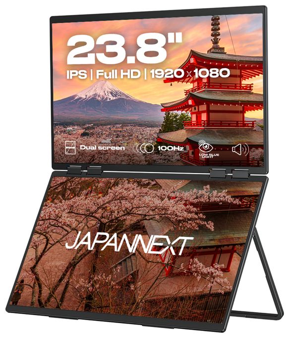 Full HD Monitor 60,5 cm (23.8 Zoll) 16:9 14 ms 250 cd/m²  JN-DMD-IPS238F-C4 (Schwarz) 