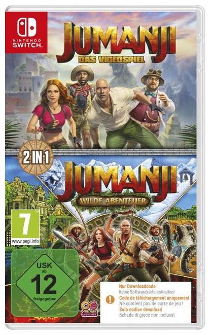 Jumanji 1+2 Compilation (Nintendo Switch) 
