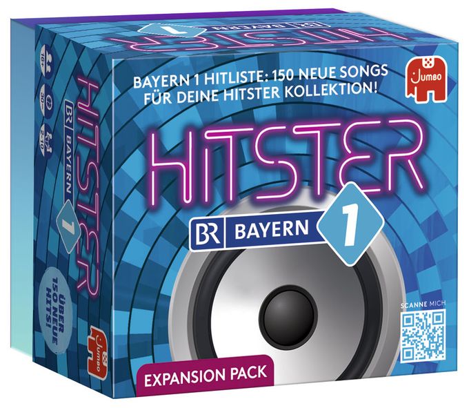 Kartenspiel-Erweiterung bis zu 10 Spielern ab 16 Jahr(e) Hitster – Bayern 1 Expansion Pack 