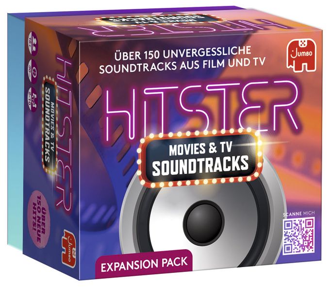 Brettspiel-Erweiterung bis zu 10 Spielern ab 16 Jahr(e) Hitster – Movies & TV Soundtracks Expansion Pack Brettspiel-Erweiterung 