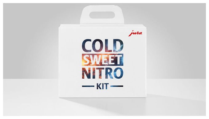 Syrup attachment (Schwarz, Edelstahl, Transparent) 24328 Cold Sweet Nitro Kit 