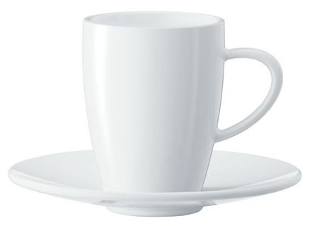  66499 Kaffee-Tassen 2er-Set (Weiß) 