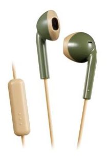 In-Ear Kopfhörer Kabelgebunden  HA-F19M-GC (Cremefarben, Grün) 