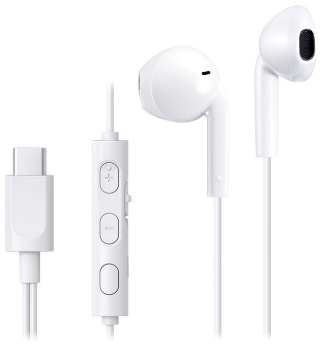 In-Ear Kopfhörer Kabelgebunden IPX2 USB Typ-C  HA-FR17UC (Weiß) 