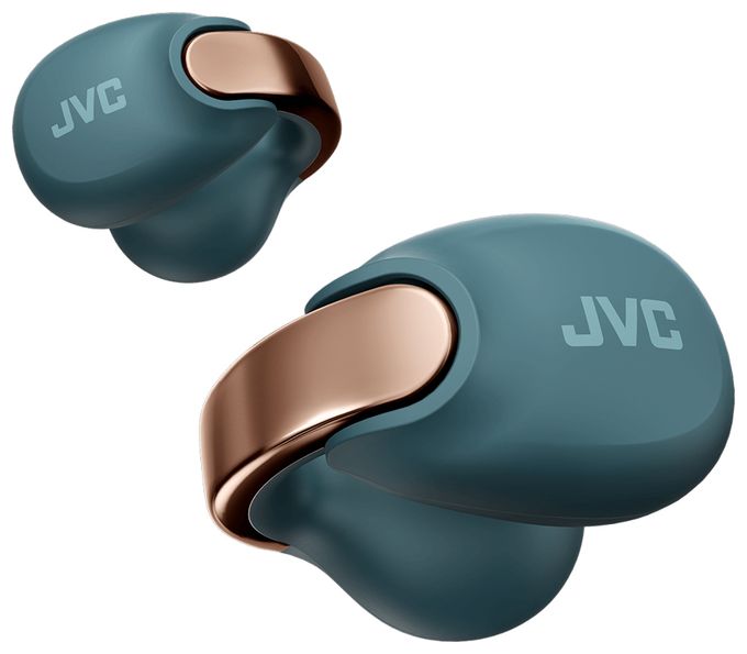 In-Ear Bluetooth Kopfhörer Kabellos TWS IPX4 USB Typ-C  HA-NP1T (Blau, Gold) 