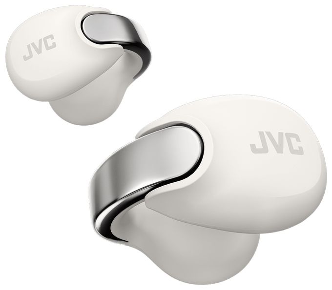 In-Ear Bluetooth Kopfhörer Kabellos TWS IPX4 USB Typ-C  HA-NP1T (Silber, Weiß) 