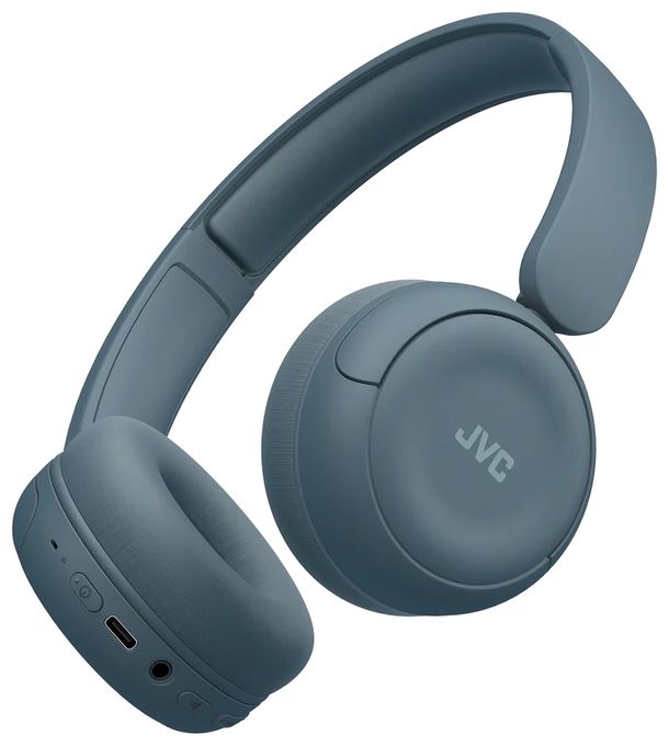 Ohraufliegender Bluetooth Kopfhörer kabelgebunden&kabellos 50 h Laufzeit  HA-S59W (Blau) 