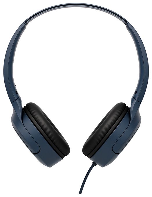 Ohraufliegender Kopfhörer Kabelgebunden USB Typ-C  HAS33UC (Schwarz, Blau) 