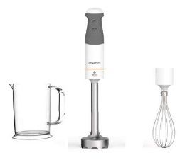 Stabmixer 850 W  HBM40.002WH Triblade (Grau, Silber, Weiß) 