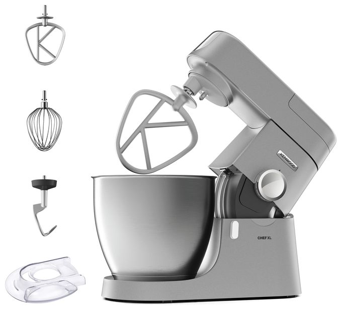 1200 W Küchenmaschine 6,7 l  KVL4110S Chef XL (Silber) 