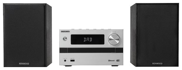 Heim-Audio-Mikrosystem DAB, DAB+, FM 25 W Bluetooth  M-720DAB (Schwarz, Silber) 