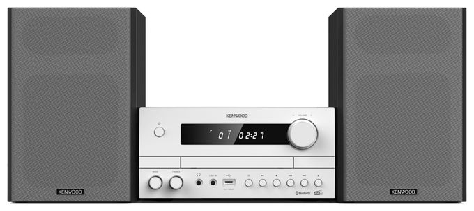Heim-Audio-Mikrosystem DAB, DAB+, FM 50 W Bluetooth  M-822DAB (Schwarz/Weiß) 