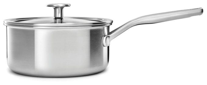 20 cm Rund Edelstahl beschichtet Saucepan 