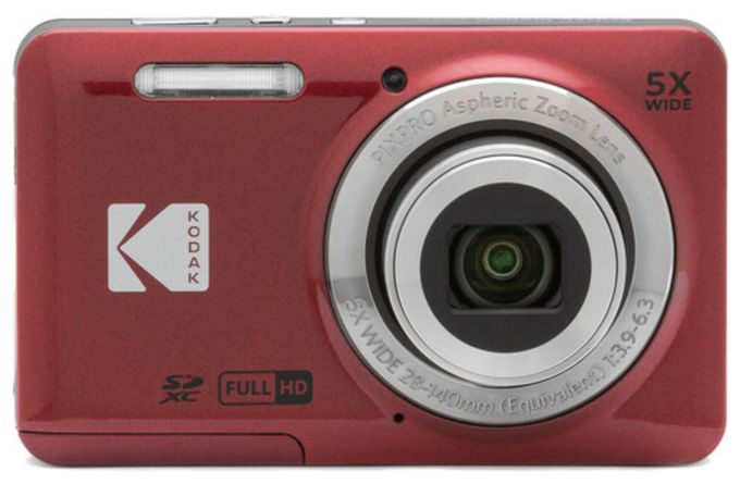 Kompaktkamera 5x Opt. Zoom  Pixpro FZ55 (Rot) 