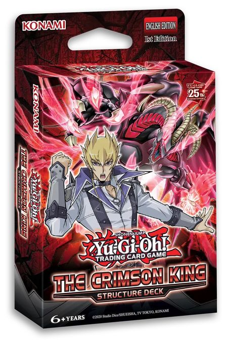 Kartenspiel Yu-Gi-Oh! Structure Deck The Crimson Kartenspiel 