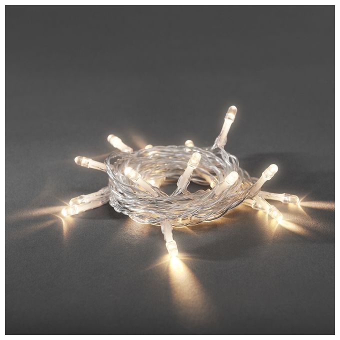 LED 4350 mm Warmweiß Batterie/Akku 1469-103	Mini-Lichterkette 30er batteriebetrieben 