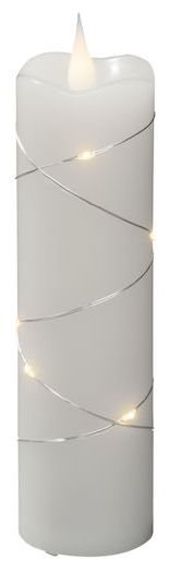 LED 2100 K Warmweiß 1826-190 LED Echtwachskerze 